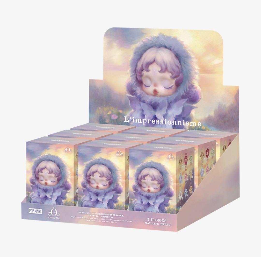 正規ポップマートスカルパンダ インプレッショニズム ぬいぐるみ アソートボックス