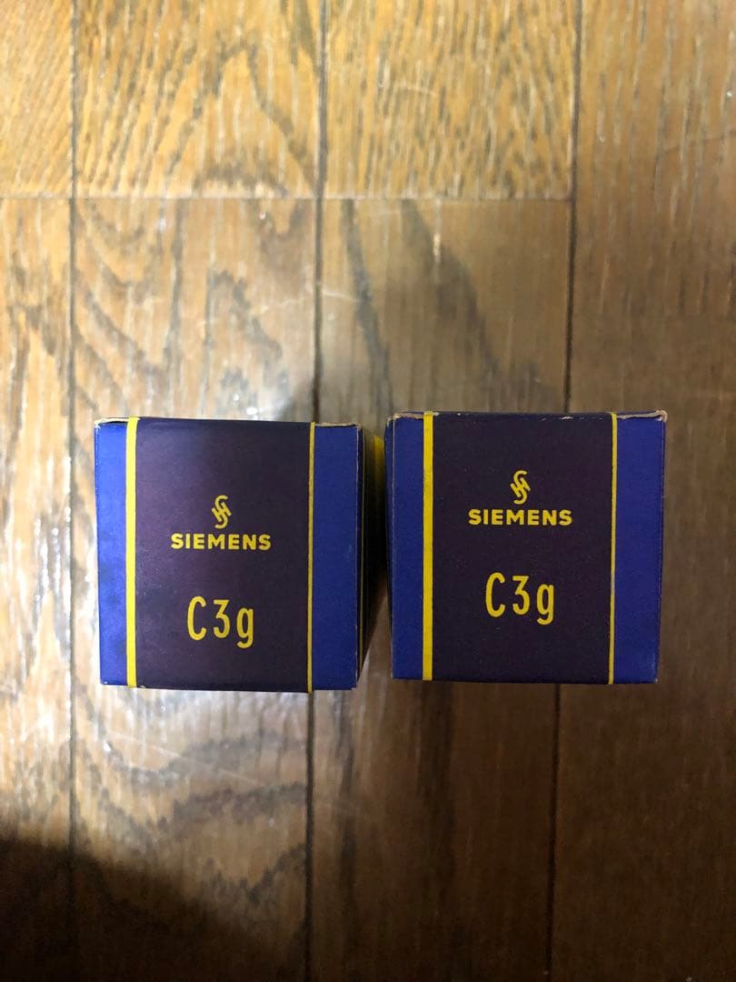 M*u様 SIEMENS C3g 真空管 2個セット箱付き未開封
