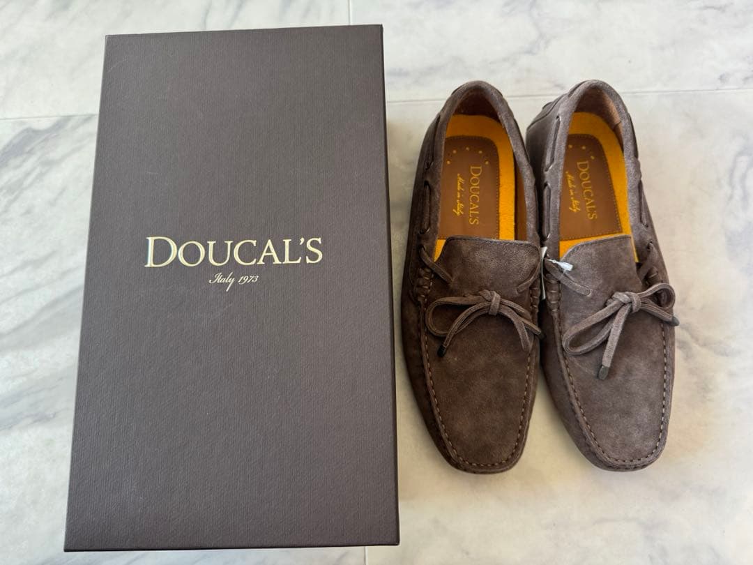 【新品未使用】DOUCAL'S【デュカルス】ドライビングシューズ