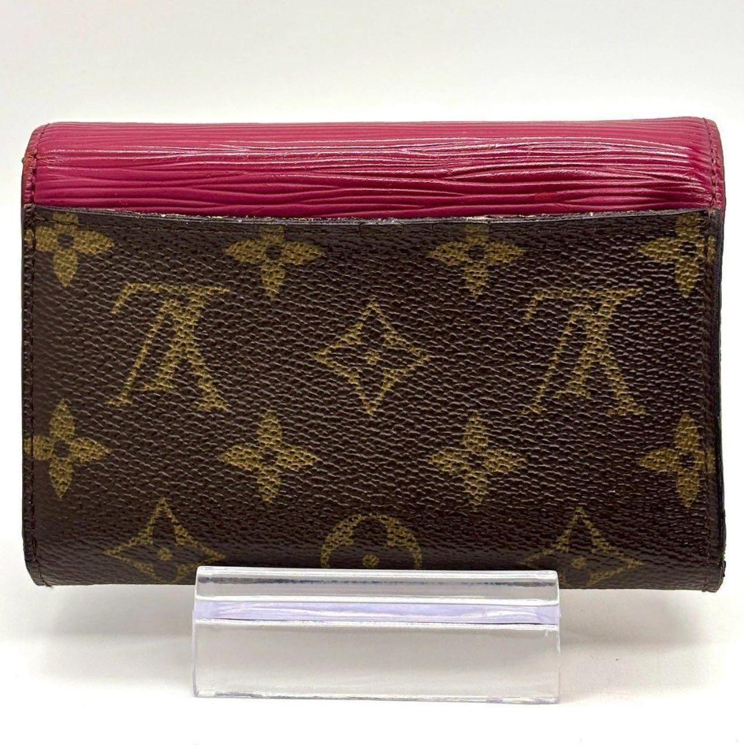 s*様 ルイヴィトン 三つ折り財布 モノグラム ポルトフォイユ・マリールー コン