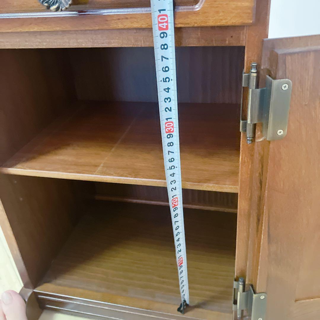 karimoku カリモク コロニアル 電話台、FAX台　サイドチェスト