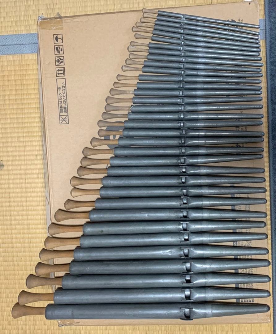 パイプオルガン　リード　34本