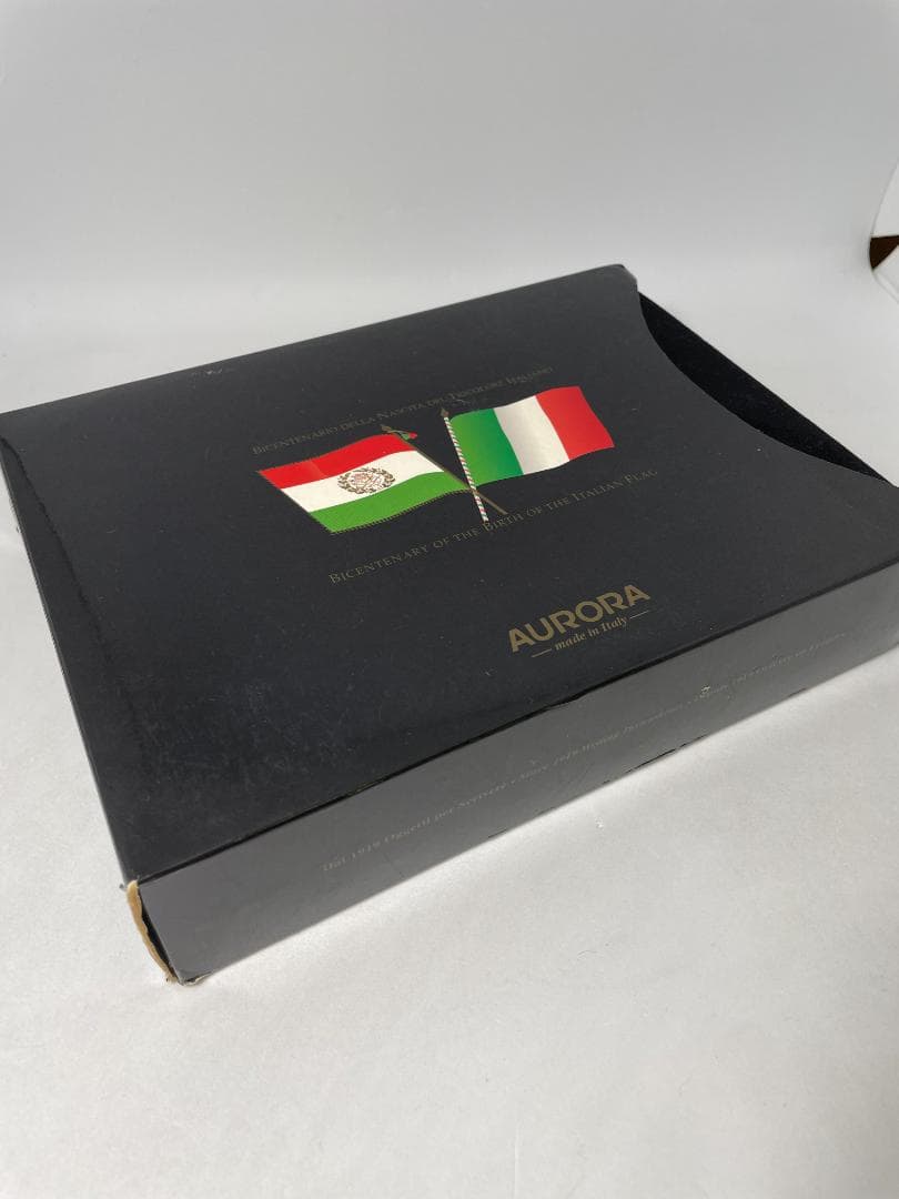 AURORA アウロラ イタリアンフラッグ 万年筆 18K金製