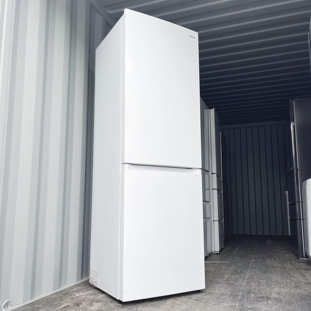 28取付無料！アイリスオーヤマ高性能おしゃれホワイトインテリア 299L冷蔵庫！