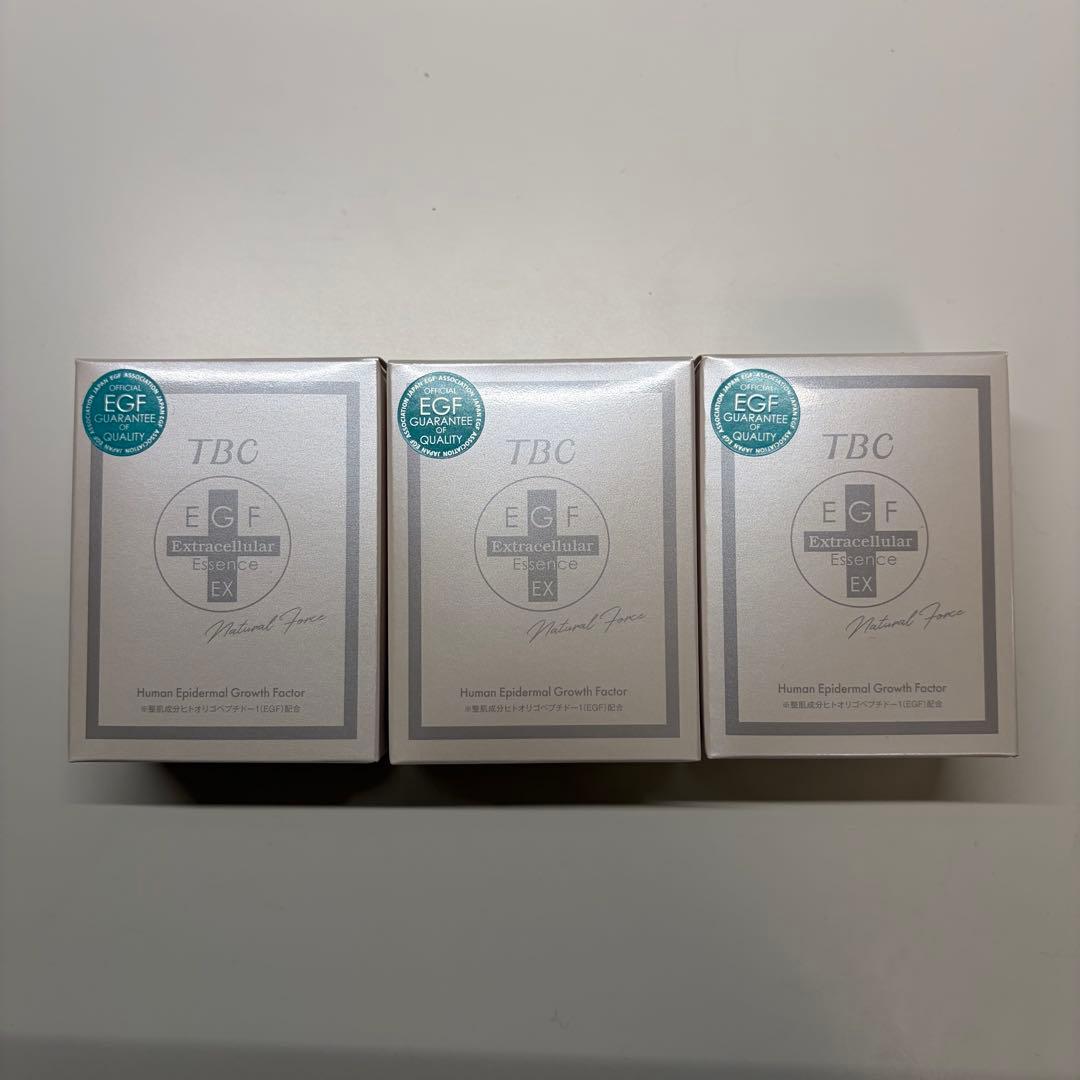 【未開封未使用】TBC EGFエクストラエッセンスEX 60mL　3本セット