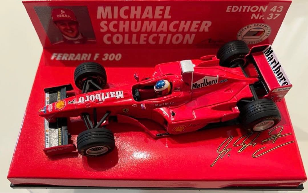 ミニチャンプスなど　F1 ミニカー　シューマッハー、ヴィルヌーブ、佐藤琢磨