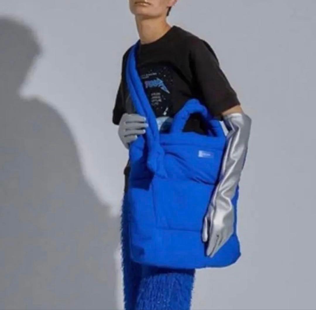 【美品】Maison Special Big Pillow Bag ブルー