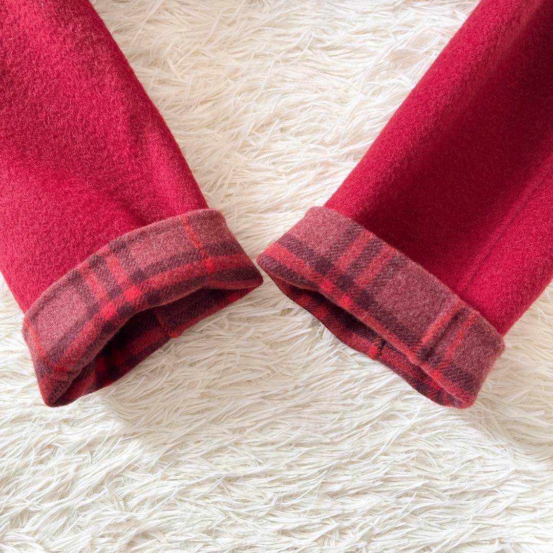 バーバリーロンドン カシミヤ チェスターコート チェック　40