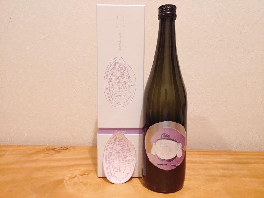 【るりいろ】【白糸酒造170周年記念酒】酒の七福神 大黒天 白糸×若波