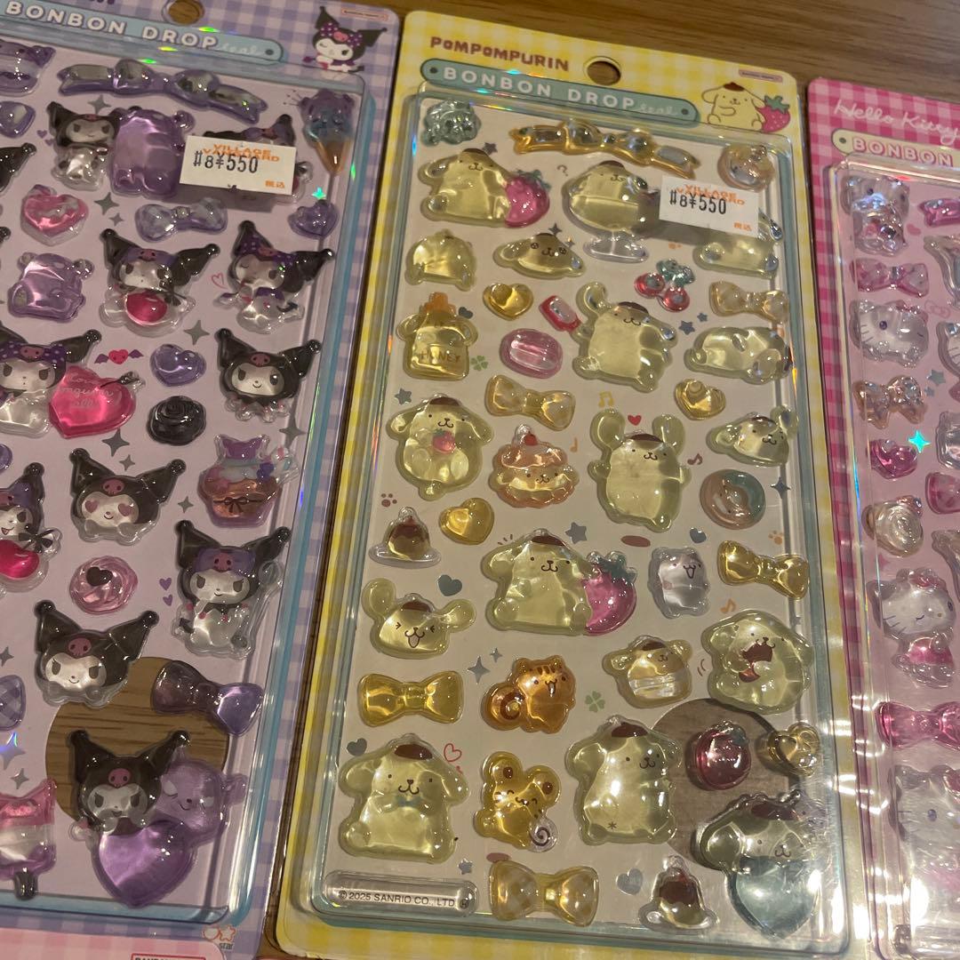 サンリオボンボンドロップシール２弾　6種セット正規品