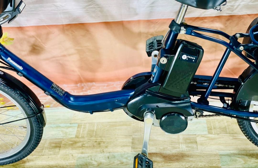 パナソニックギュット⭐️12AH！子供乗せ電動アシスト自転車Y2729