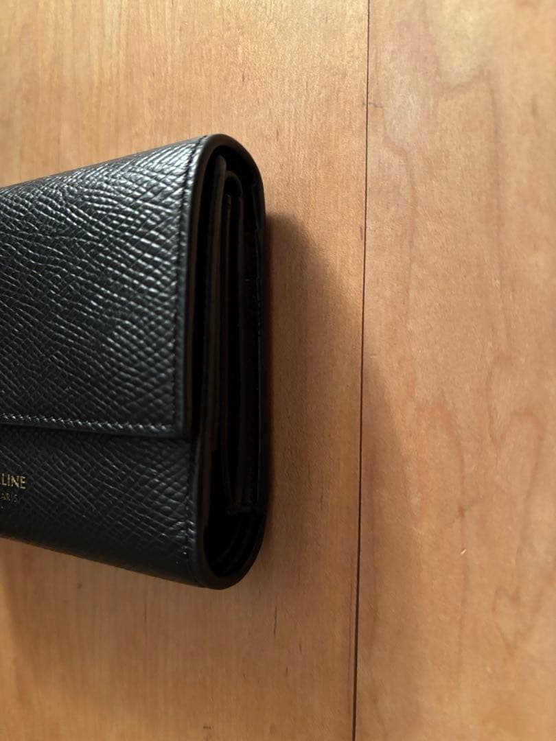 e*n様 トリフォールドスモールウォレット　CELINE 三つ折り財布 保存袋付