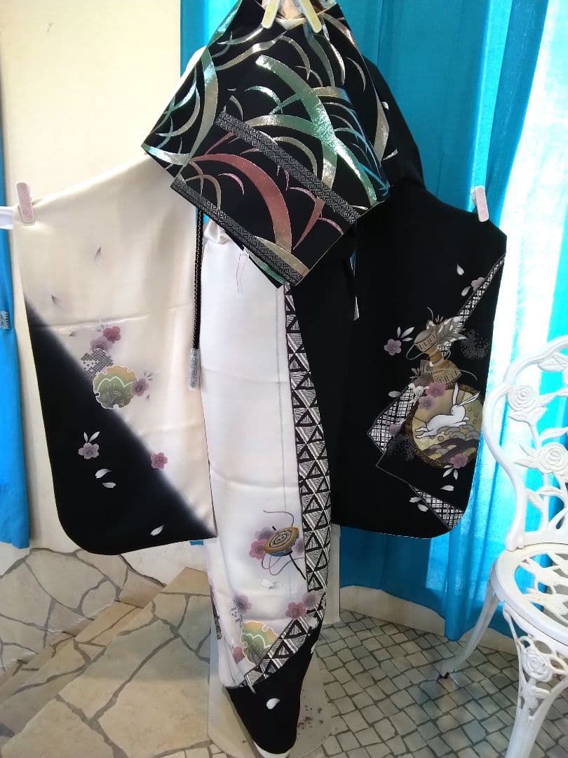 振袖フルセット、正絹振袖、半襟重ね衿、帯揚げ帯締め、西陣袋帯、襦袢、ガード加工