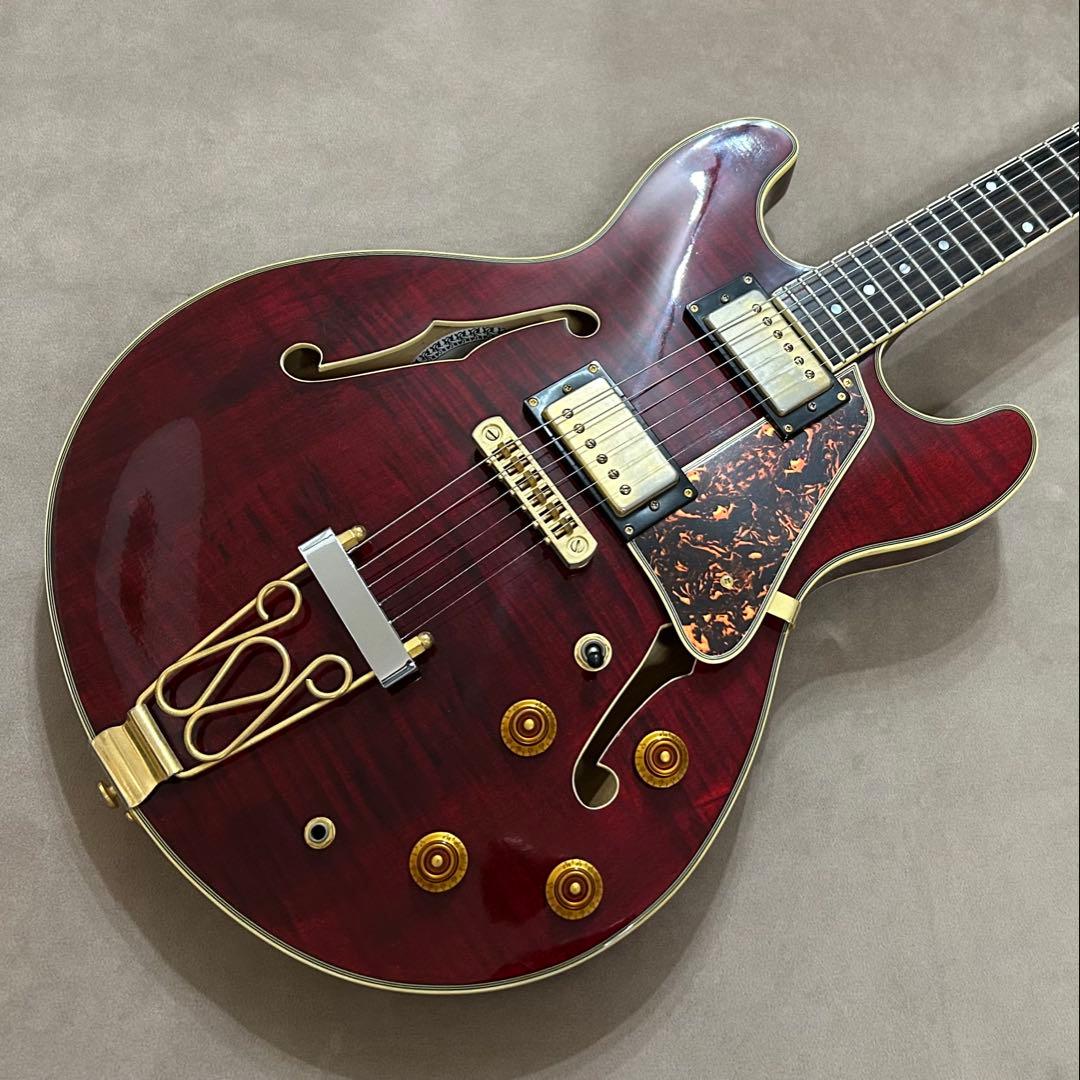 Aria Pro 2 TA-02 セミアコ エレキギター アリア プロ 2レッド