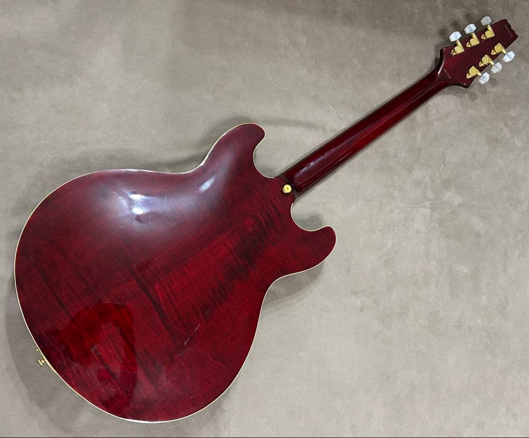 Aria Pro 2 TA-02 セミアコ エレキギター アリア プロ 2レッド