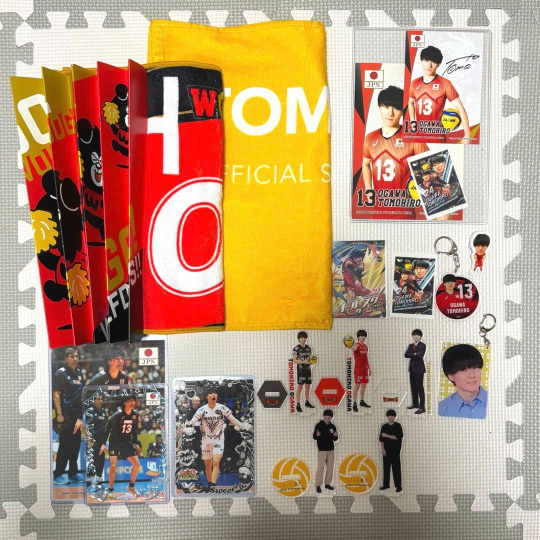 小川智大 選手 グッズ まとめ売り ウルフドッグス名古屋 ファンクラブ