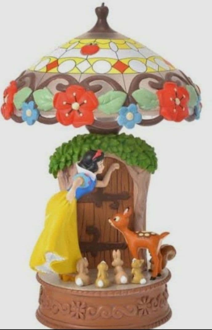 新品未使用品白雪姫 ランプ ライト 照明 ディズニー プリンセス 置物インテリア