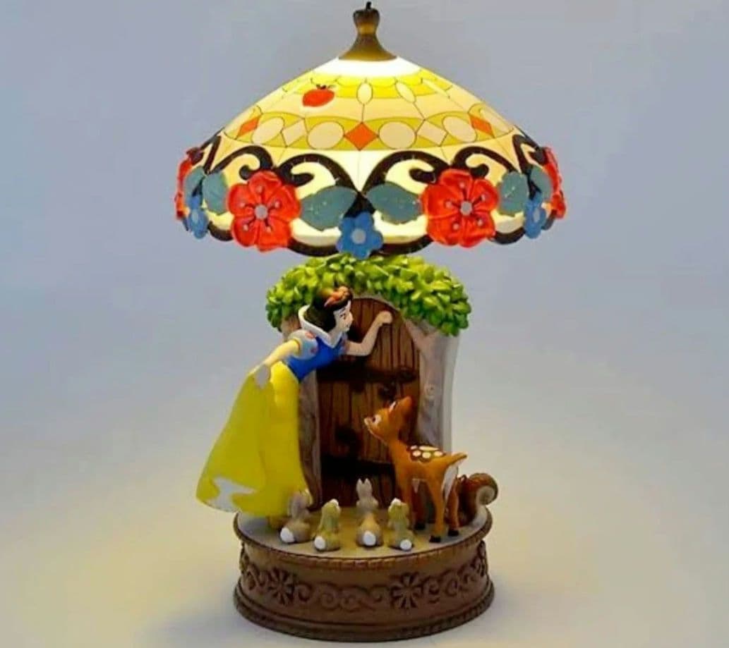 新品未使用品白雪姫 ランプ ライト 照明 ディズニー プリンセス 置物インテリア