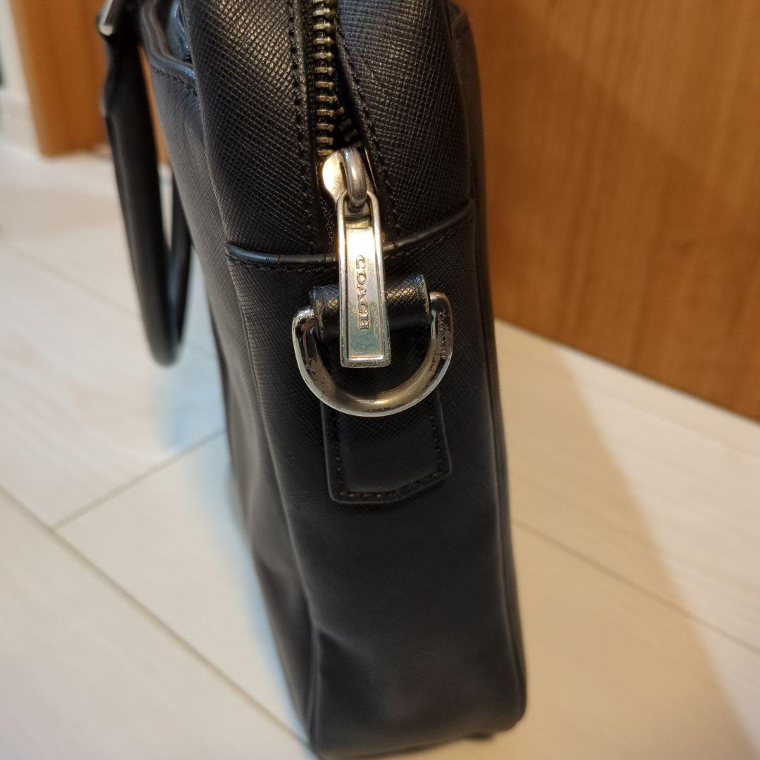 COACH コーチ レキシントン サフィアーノ レザー スリム ビジネスバッグ