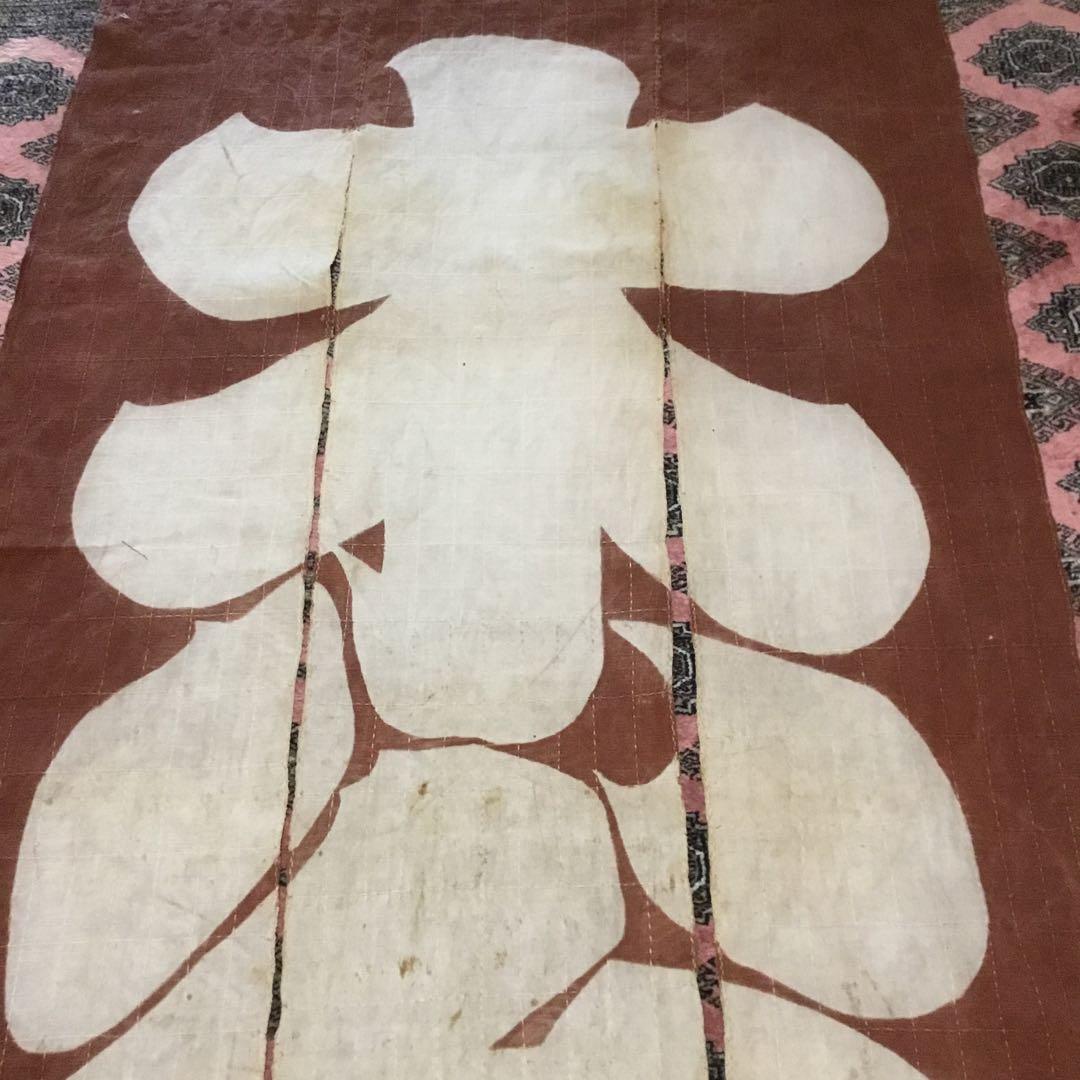 染　暖簾　アンティーク　102×153