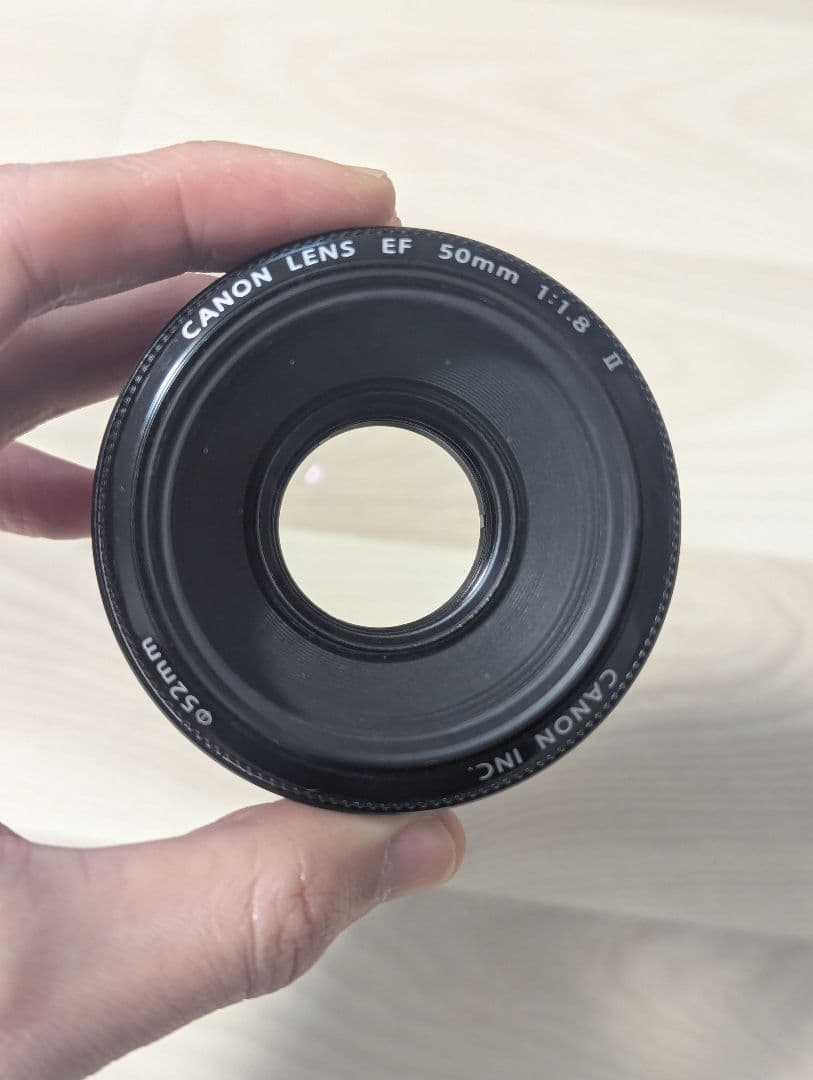 Canon EF 50mm F1.8 II レンズ