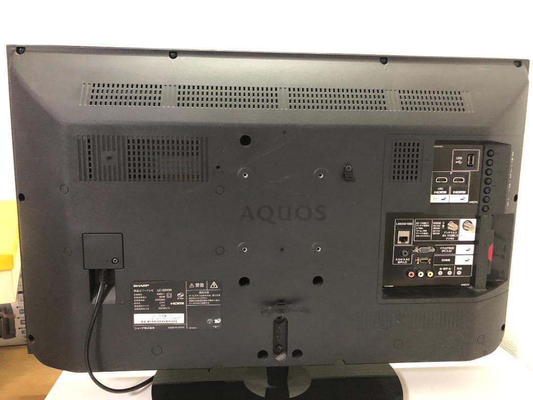 シャープ テレビ 32インチ LC-32H30 2016年製　250305-1