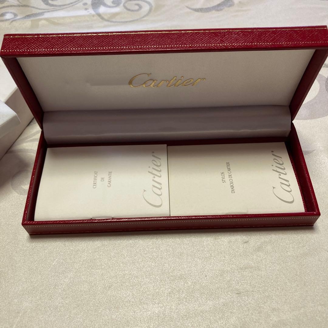 美品　Cartier　カルティエ　ディアボロ　ボールペン　箱付き