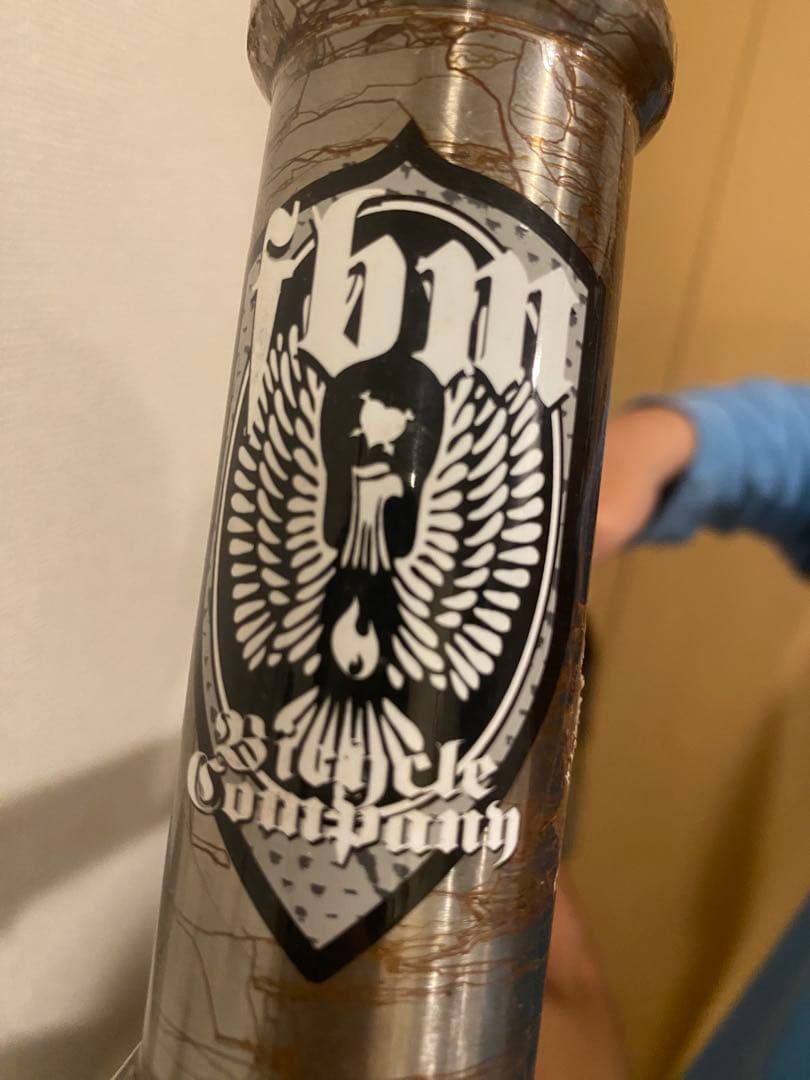 BMX 希少品 FBM Bike Co. BMXフレーム クリア クロモリレア