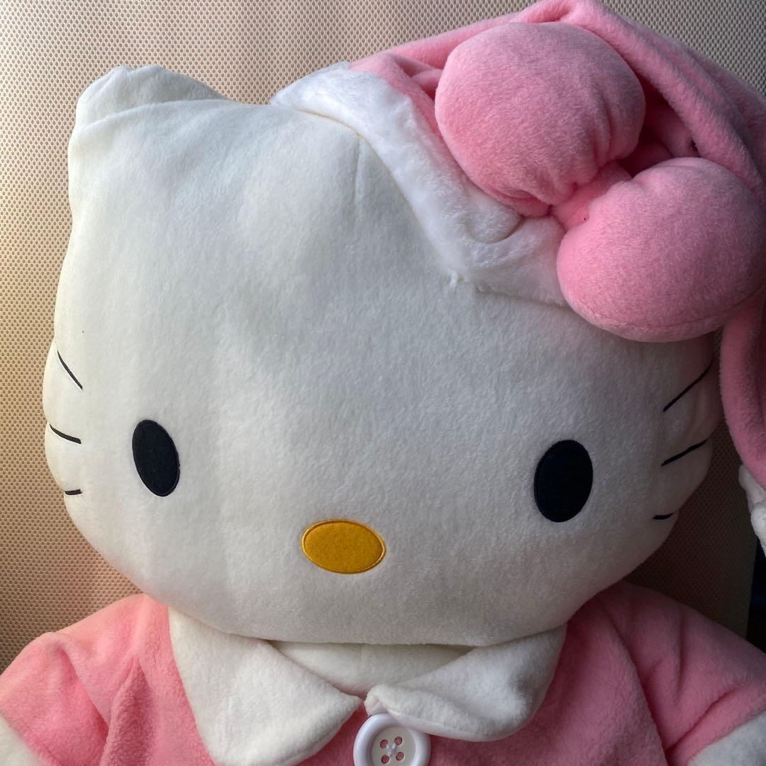 2001年　レア　特大キティちゃん　ぬいぐるみ　当時物