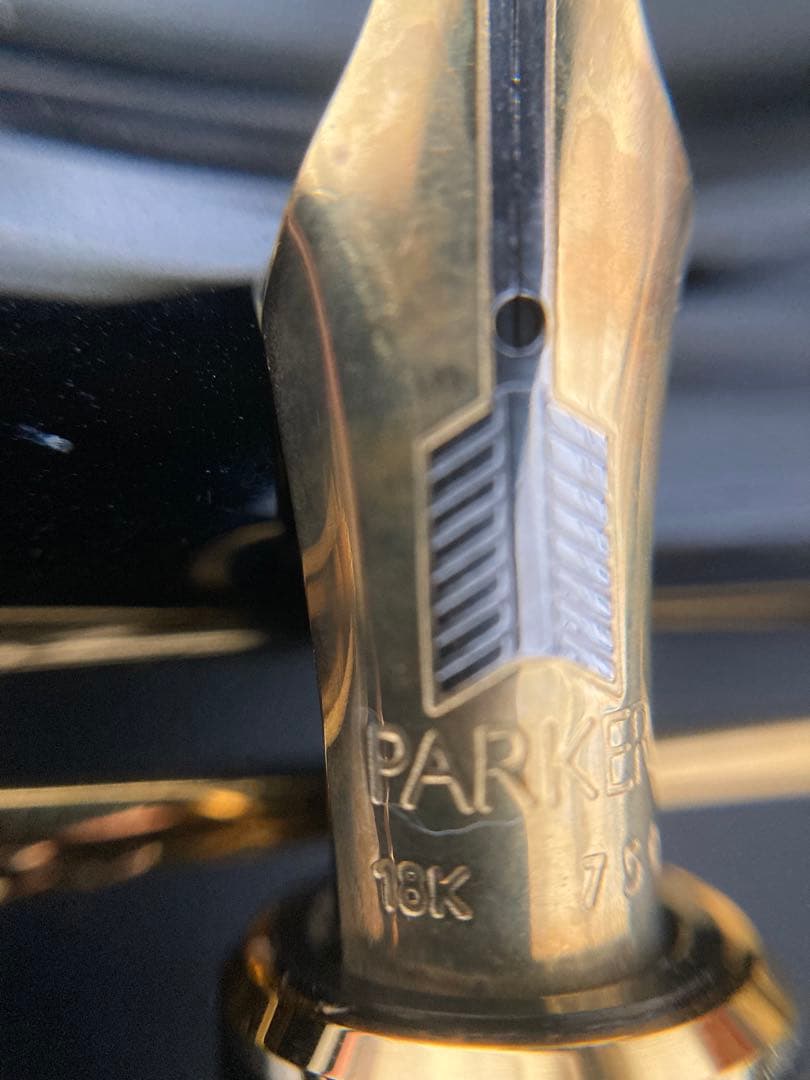 Parker Duofold Centennial 万年筆 専用ケース付き