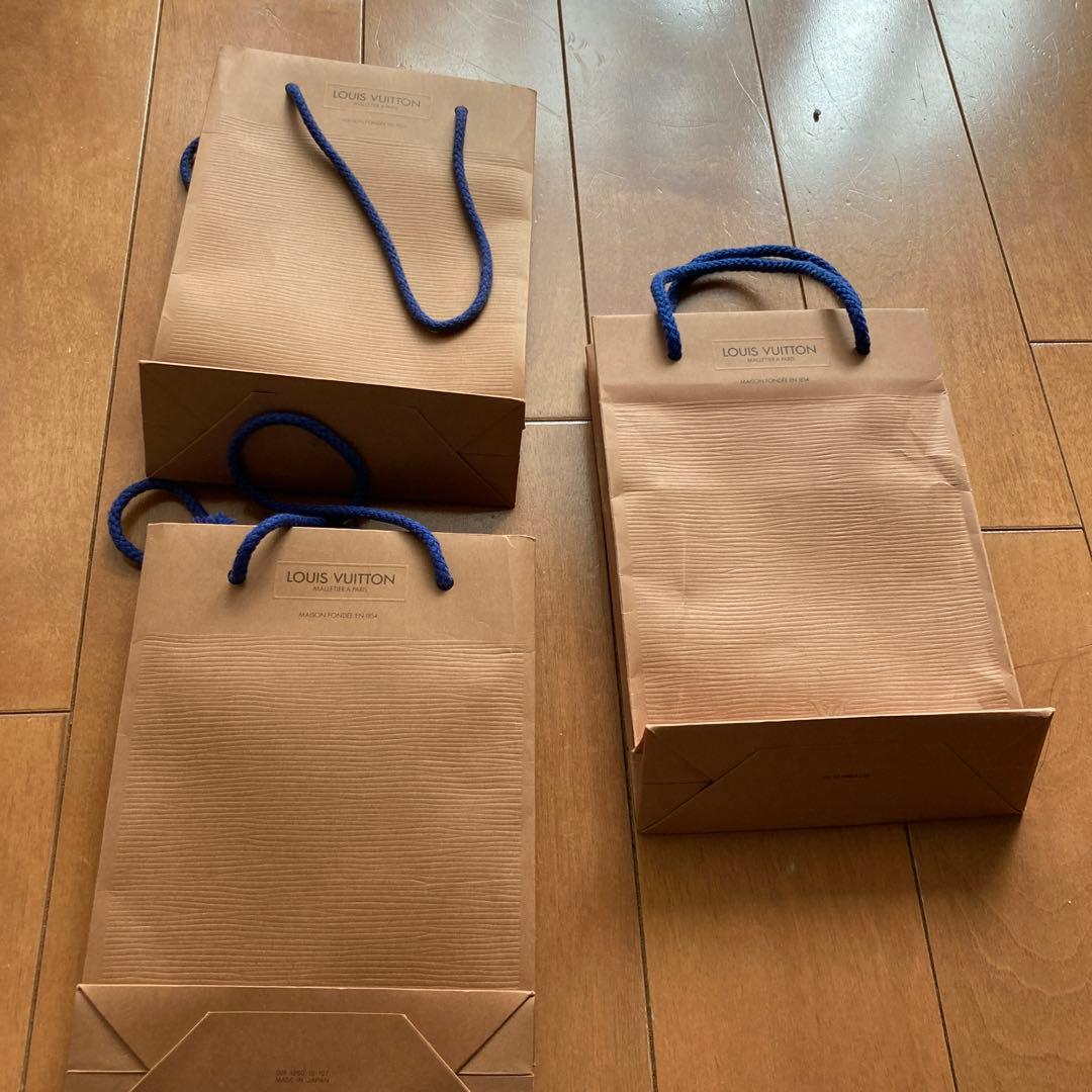 LOUIS VUITTON ショップ袋3点セット
