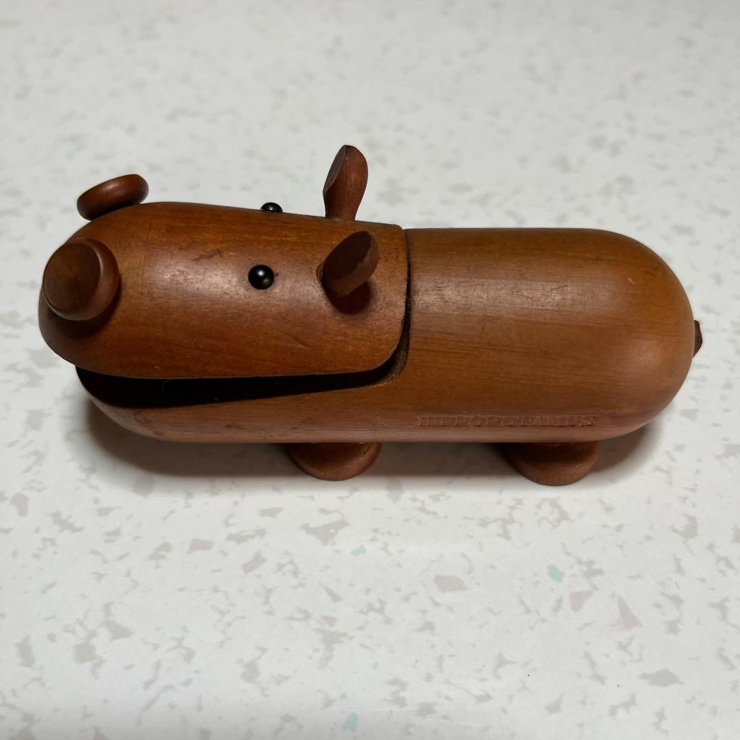 木製　動物　オブジェ9個　新品　未使用