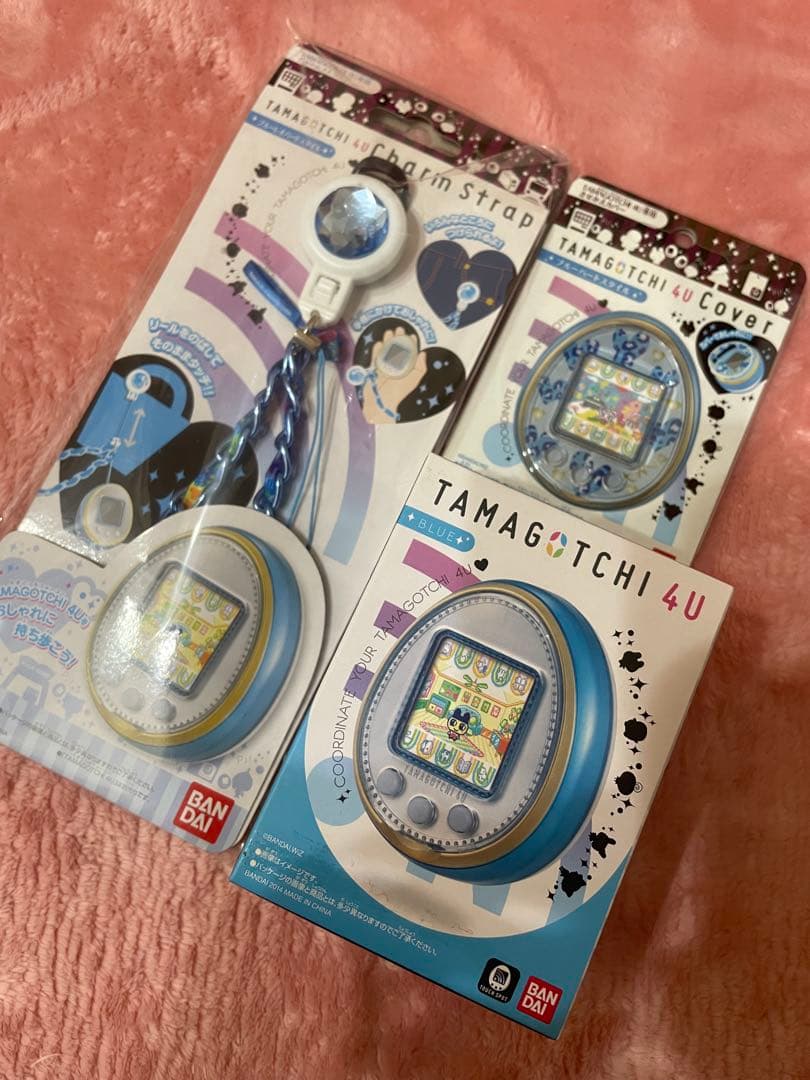 たまごっち4u 新品未開封　ブルー　セット