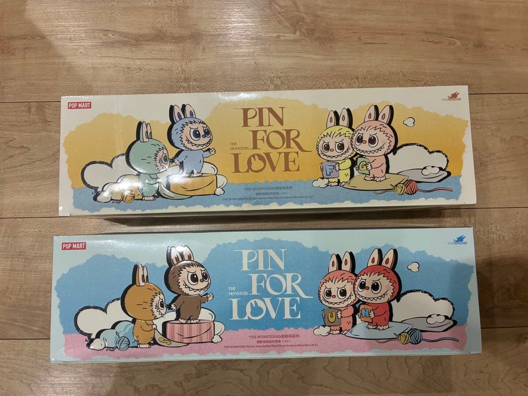 正規品・新品未開封　ラブブ PIN FOR LOVE アソートボックス2箱セット