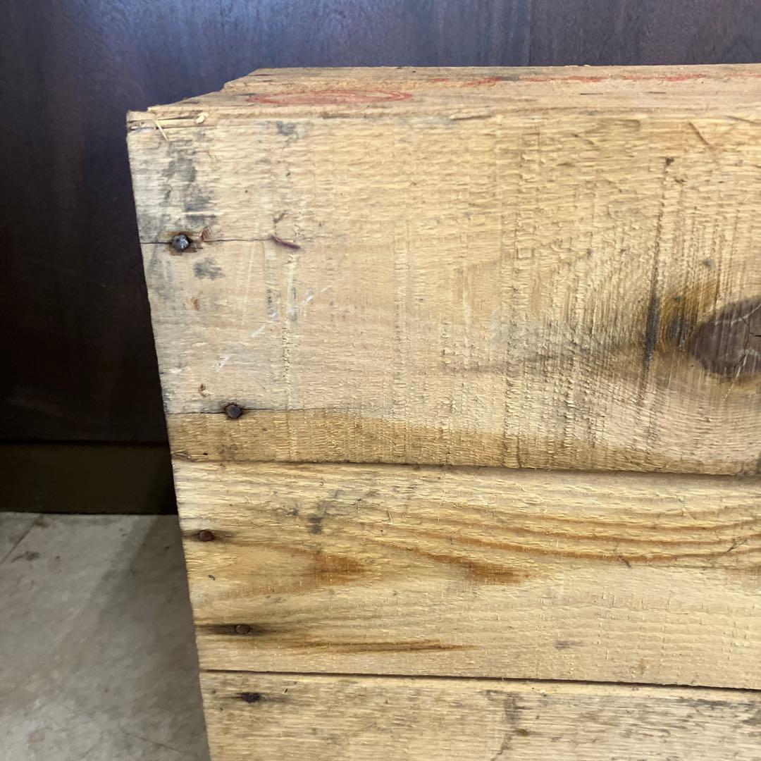 A-3 レトロ リオゲンダスト 木箱 昭和 アンカー印 ビンテージ 収納 古道具