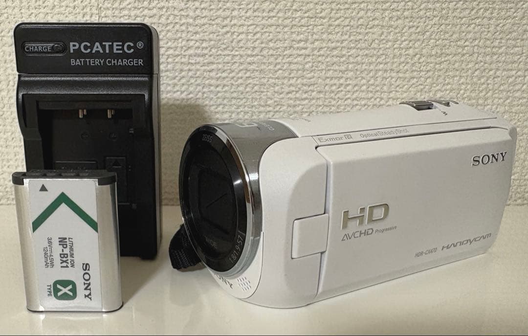 【美品・動作確認済】SONY HDR-CX240 ハンディカム 本体