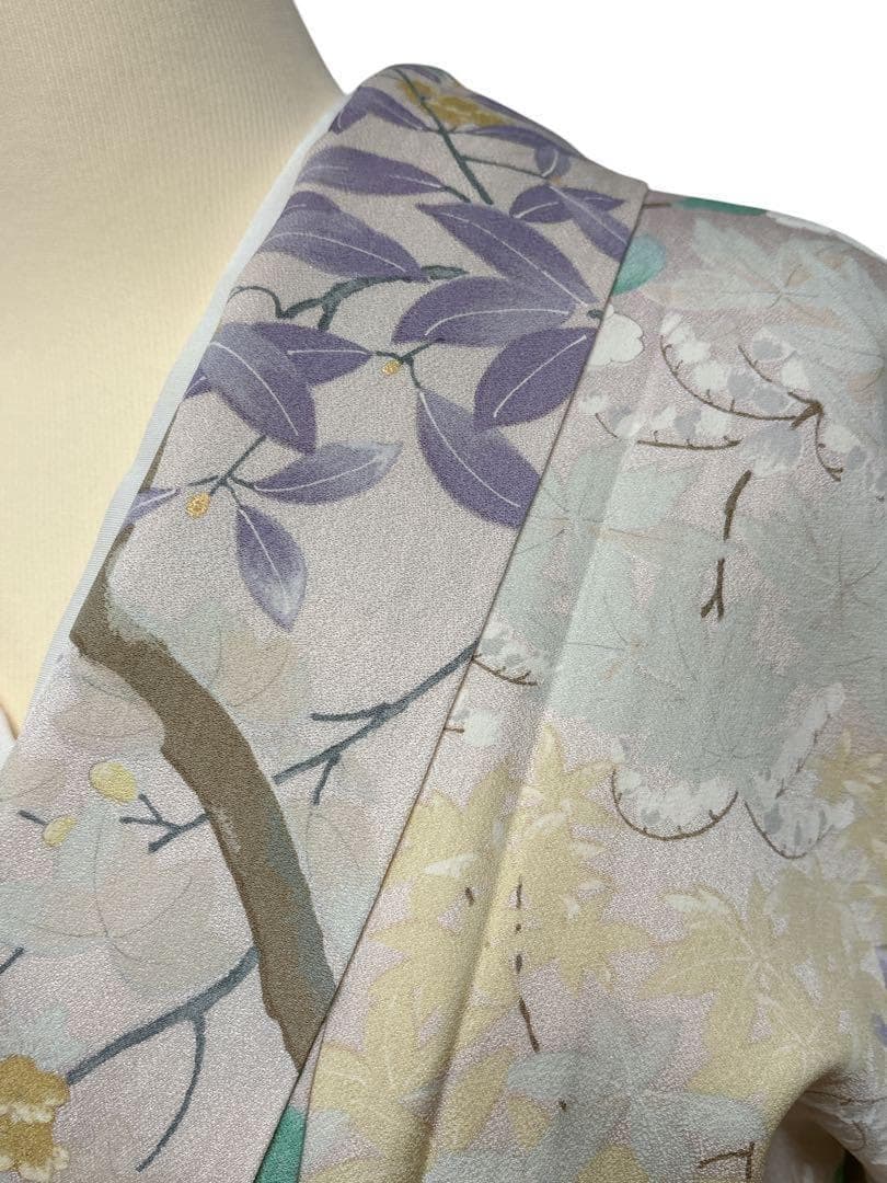 A30美品 訪問着 四季花付け下げ訪問着結婚式 披露宴 パーティー 結納 お茶会