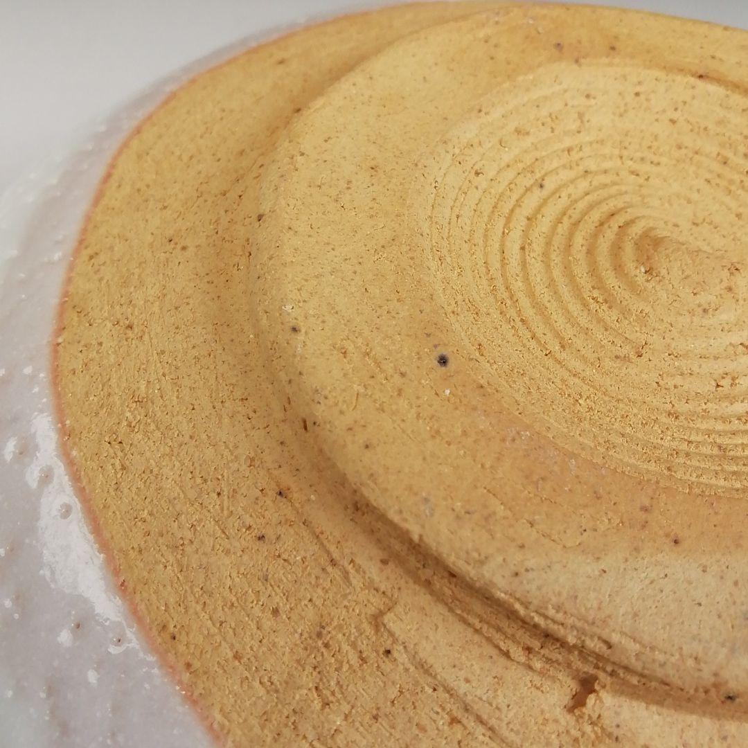 Ｓ９４７　茶碗　『白志野　火付　茶碗』『佐藤重 造』　共箱　抹茶碗　茶道具