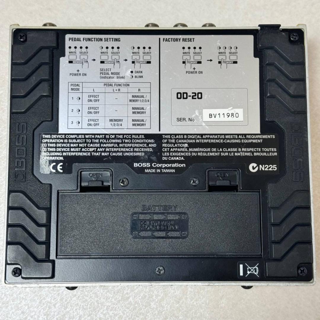 ギター BOSS OverDrive Distortion DRIVE ZONE