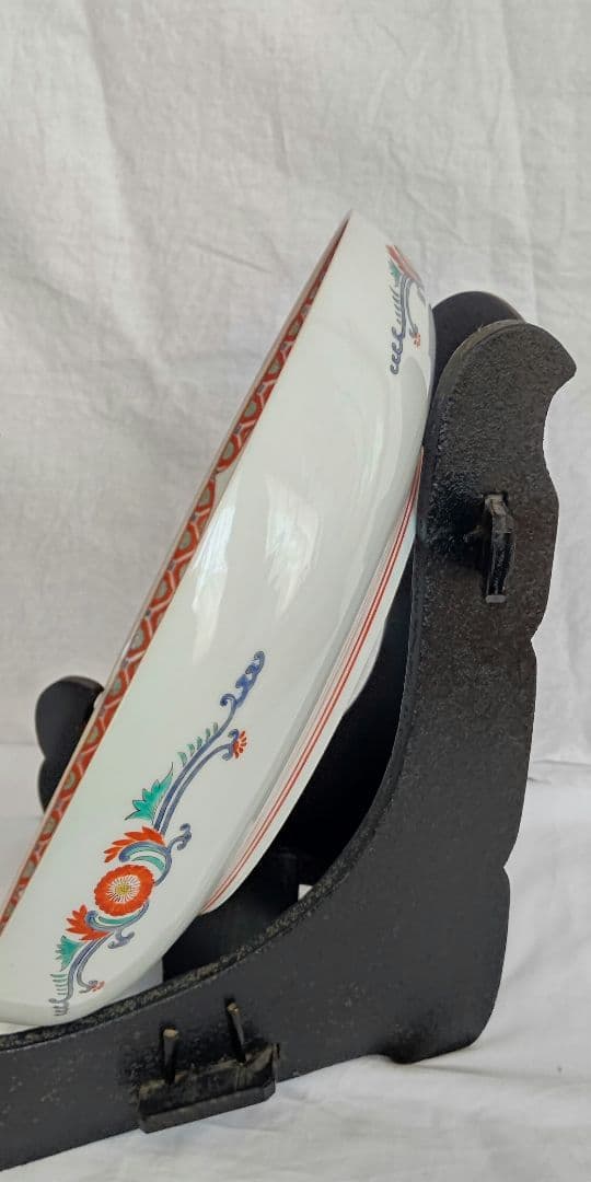 値下げ！人間国宝　十三代柿右衛門　酒井田柿右衛門　36.5　骨董品