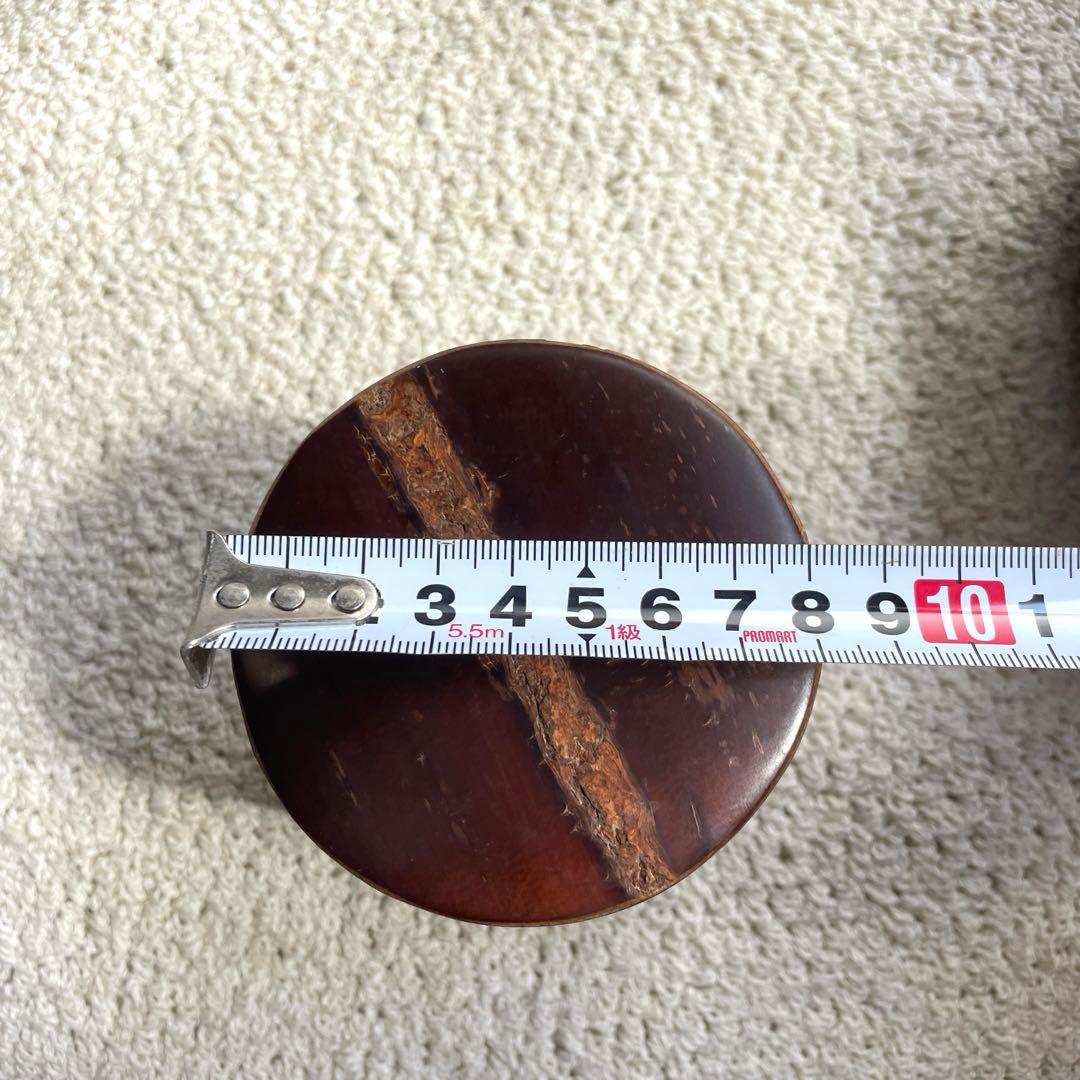 未使用樺細工 桜皮細工 茶道具12点セット十六角茶櫃 伝統工芸品 秋田角館2-1