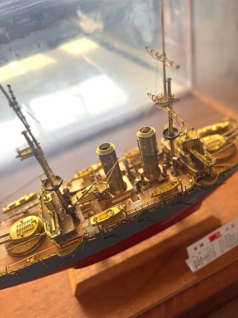 戦艦「三笠」 模型 日露戦争時 連合艦隊の旗艦 歴史的 記念艦 三大記念艦