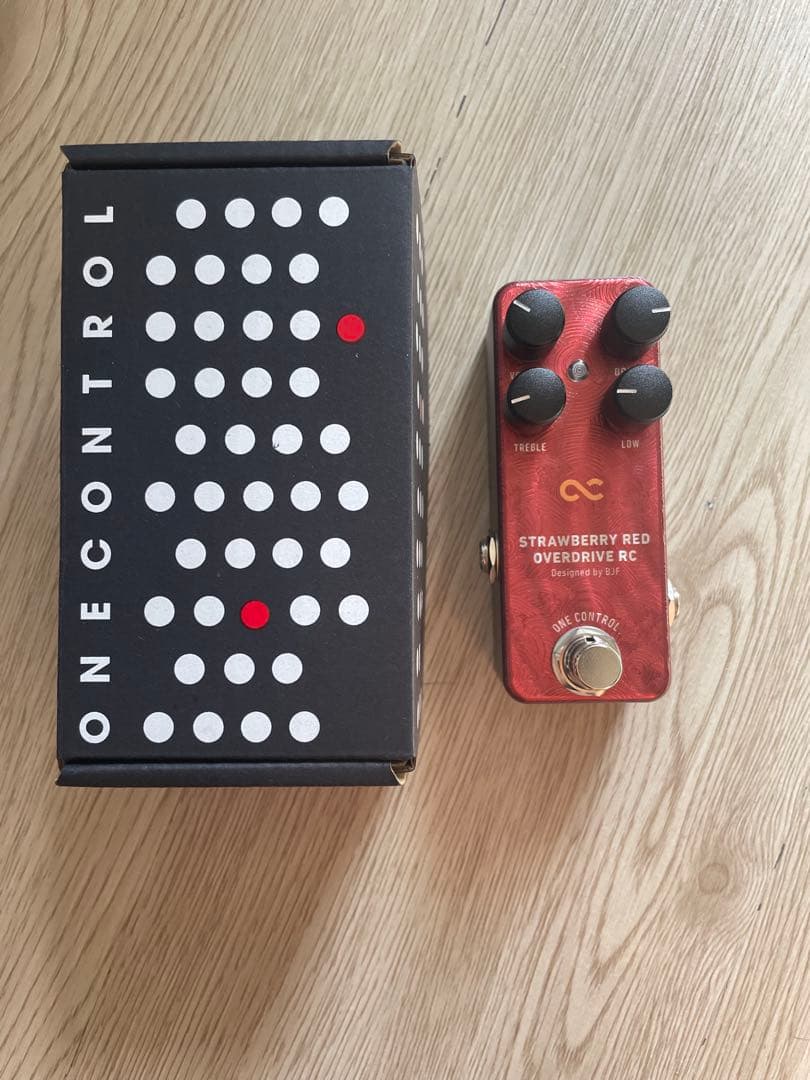 ギター ONE CONTROL STRAWBERRY RED OVERDRIVE RC