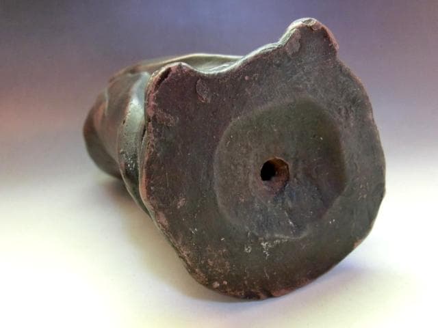 置物■古い備前焼の達磨 だるま 備前 オブジェ 古美術 時代物 骨董品■