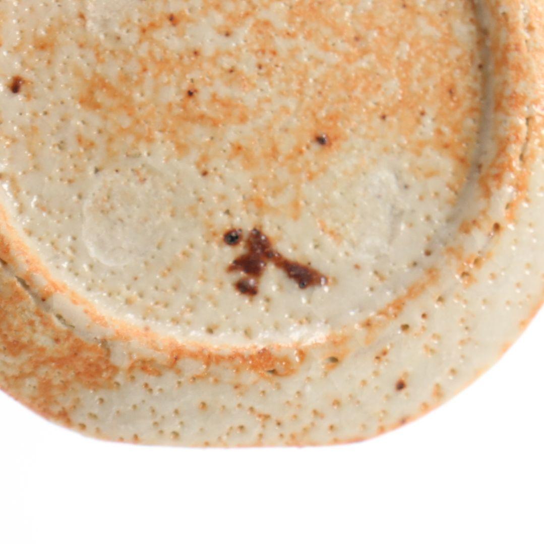 加藤光右衛門作 志野香合 裏千家十五代 鵬雲斎書付 茶道具 共箱　V548　R9