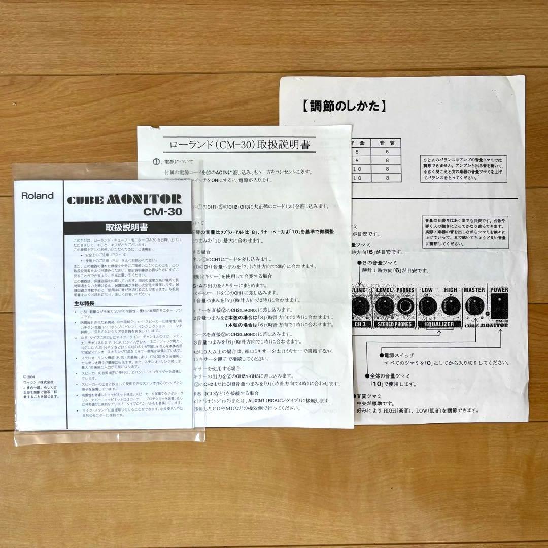 Roland ローランド CUBE CM-30 モニタースピーカー