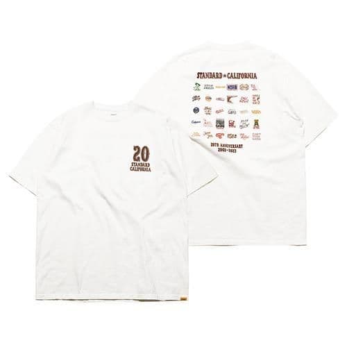 STANDARD CALIFORNIA 20周年記念ロゴTシャツ Lサイズ