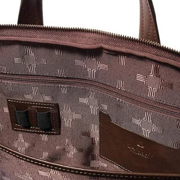 ランバン コレクション LANVIN 定価4万 ビジネスバッグ 撥水牛革 A4