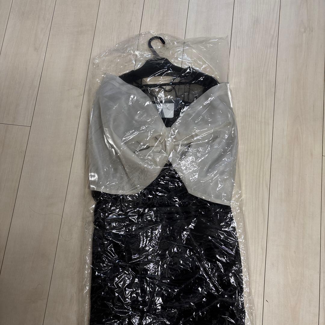 エクミール ecmile ribbon tigth dress