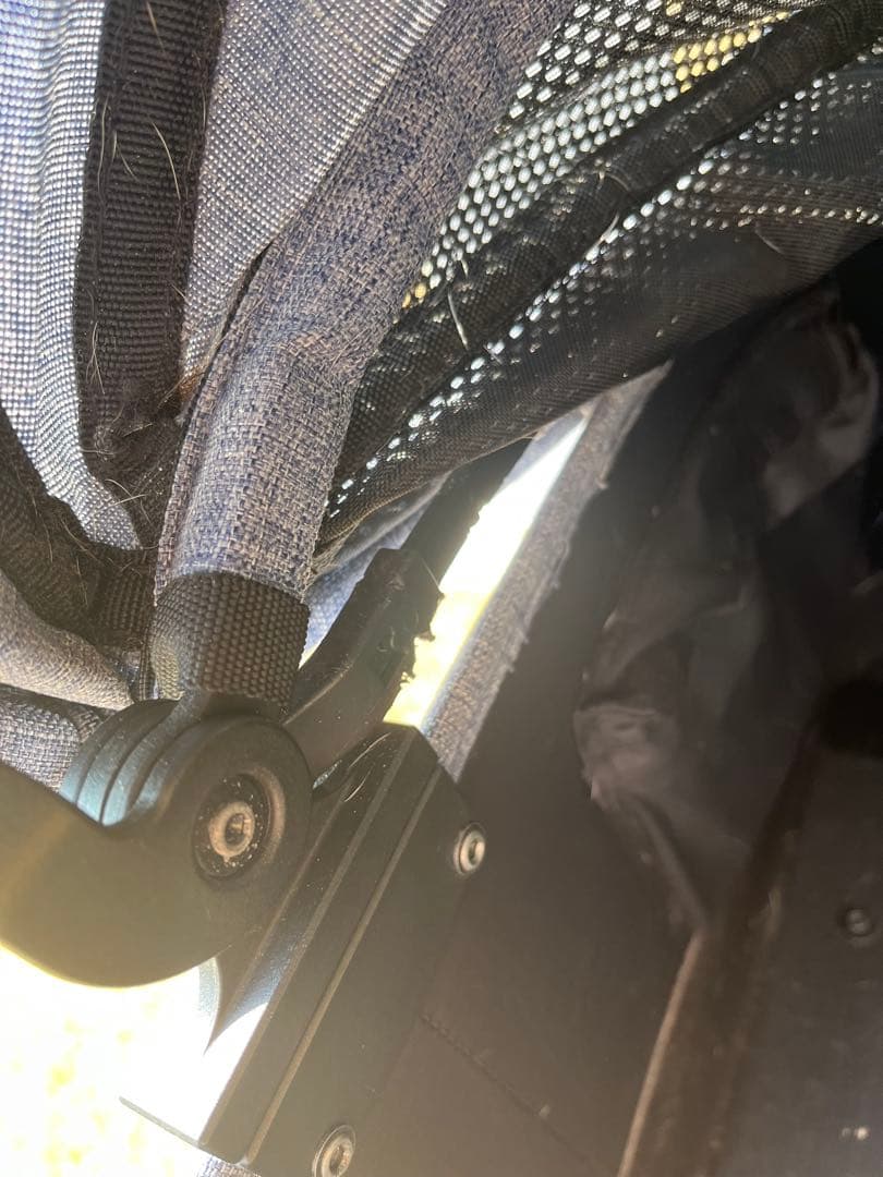 AIRBUGGY ペットカート メランジデニム　ドーム3